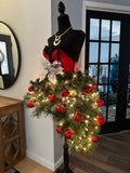 Mini Red Christmas Tree Dress