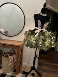 Blue/White Mini Christmas Tree Dress