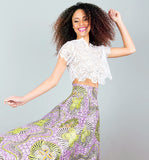 Island River High Low Skirt
