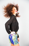 Island Tribe Print Shorts