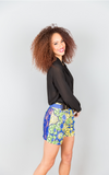 Island Tribe Print Shorts