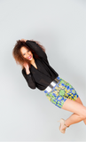 Island Tribe Print Shorts