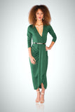 Chic Not Always Greener Green Dress