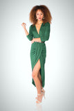 Chic Not Always Greener Green Dress