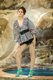Island Beauty Print Jacket