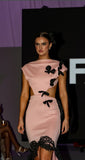 Pink butterfly rose petals runway fashion