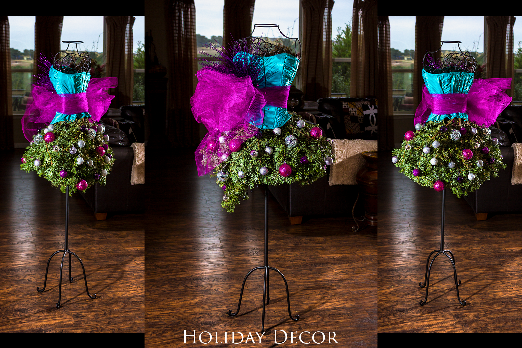 Pink Mini Christmas Tree Dress – Geeda J Fashion Boutique