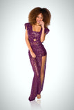 Chic Purple Gown